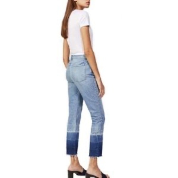 3x1 NYC High waist Straight leg Drop hem Jeans Size 24 - Picture 2 of 11